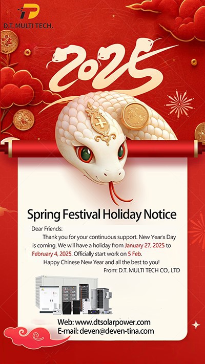 Spring Festival Holiday Notice Spring Festival Holiday Notice